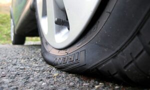 problemas pneu furado
